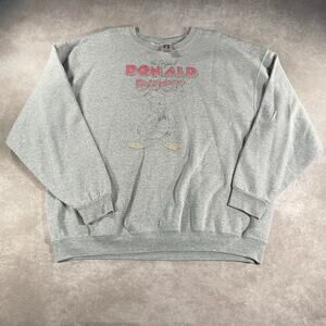 Vintage Donald The Duck Graphic Cozy Baggy Sweatshirt